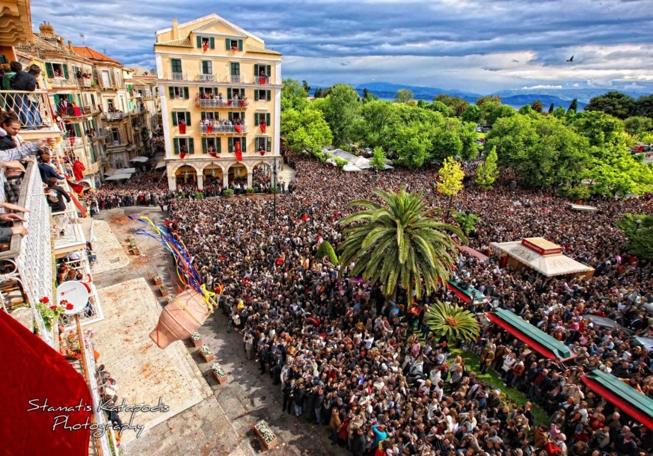 Ferienwohnung Palazzino Leone Corfu  Exterior foto